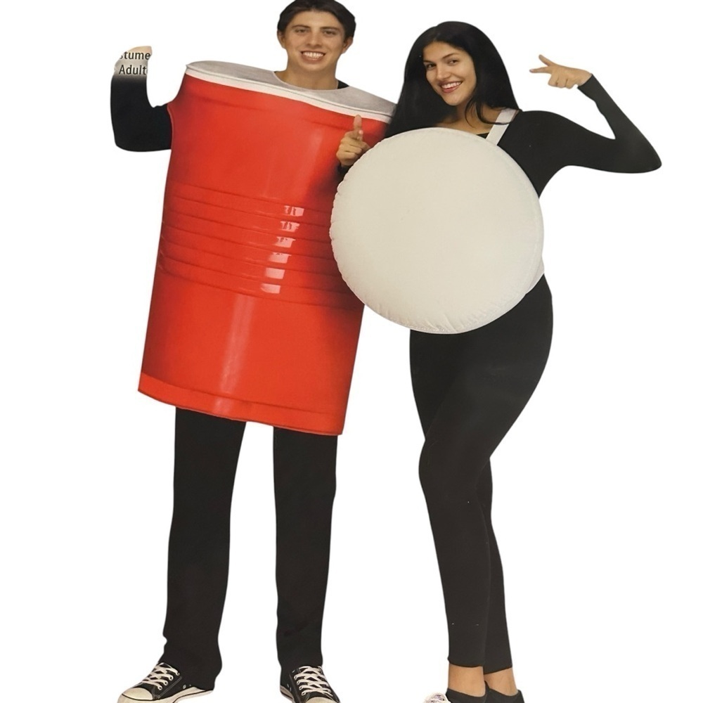Beer Pong adult Halloween costume set